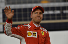 Vettel takes pole as Ferrari lock-out Bahrain front row