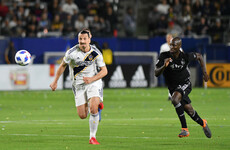 Zlatan Ibrahimovic's second MLS appearance didn't go as well as his first