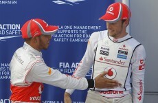 Hamilton edges Button in Malaysia
