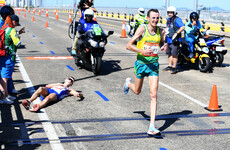 'That should never happen' - Scottish marathon runner's collapse sours final day of Commonwealth Games