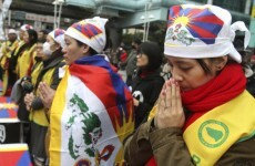 Tibetan exile sets himself on fire at China protest