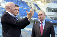 Fifa boss thanks Putin, says Russia is 'absolutely ready' to host World Cup