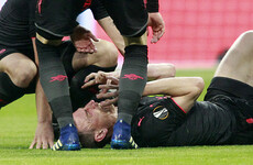 Koscielny expected to miss the World Cup after being stretchered off in tears in Madrid