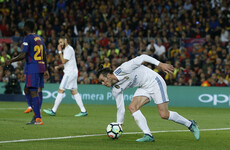 Bale helps Real earn a draw against 10-man Barca as Ronaldo goes off injured