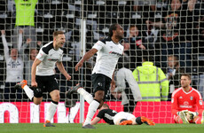 Derby County a step closer to Premier League football with semi-final first-leg win