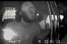 Suspect sings Bohemian Rhapsody in back of squad car. Nails it.