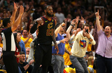 LeBron scores 44 points as Cavs level series against Celtics