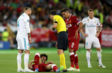 Early drama as Mo Salah departs Champions League final in tears