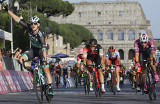 Ireland's Sam Bennett wins final stage of Giro d'Italia in thrilling sprint finish
