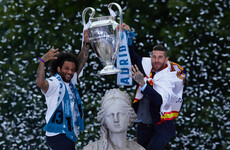 Real Madrid parade Champions League trophy in front of thousands of ecstatic fans