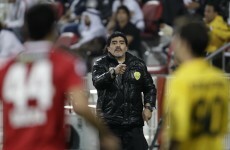 Maradona's team defends scuffle with heckling fans
