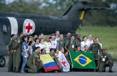 Farc rebels release ten hostages held for at least 12 years
