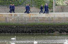 Garda team searching Bray harbour area after boxing club shooting