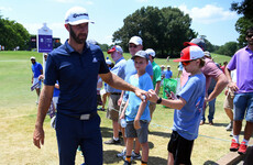 Dustin Johnson on top of the world after St Jude Classic victory