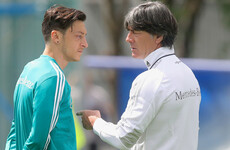 Loew pleads with Germany fans not to boo Ozil and Gundogan at World Cup