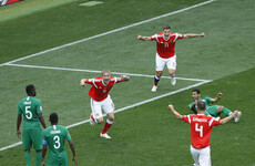 A perfect start for hosts Russia as they earn emphatic victory in World Cup opener