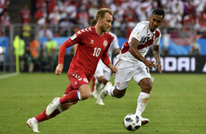 This one moment of class from Christian Eriksen highlights the difference between Peru and Denmark
