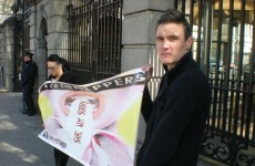 Irish pornstars protest for safe sex