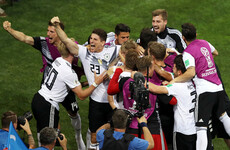 Sweden boss hits out at Germany for 'rubbing it in' with celebrations