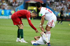 'VAR is not going well': Queiroz fuming Ronaldo wasn't sent-off for elbow