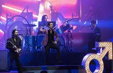 The Killers brought an Irish guy up on stage to play drums for them at their very loud gig last night