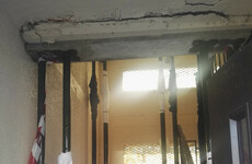 Residents 'terrified' after staircase in council flat block 'moved' and cracked