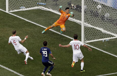 Colombia and Japan will meet Belgium or England in the World Cup last 16
