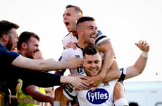 Dramatic 92nd-minute winner sees Dundalk leapfrog Cork into top spot