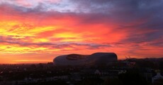 First day of winter dawns