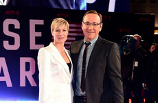 House of Cards co-star Robin Wright says she was 'surprised' by Spacey allegations