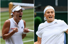 Ostapenko becomes first Latvian woman to reach Wimbledon semis while Kerber also into final four