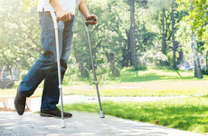 Leo wanted the HSE to save money by re-using crutches, but was told it was a non-runner
