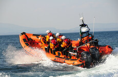 Father and sons saved by lifeboat after getting caught in rip current