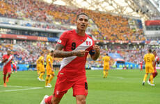 Peru striker Guerrero cleared to play (for now) despite positive test for 'cocaine'