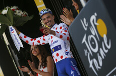 Frenchman Alaphilippe takes advantage of late crash to claim stage 16 of Le Tour