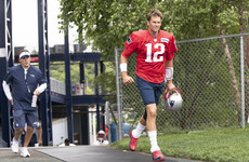 Tom Brady walks out of interview as trainer's role questioned