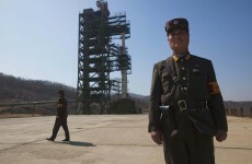 VIDEO: North Korean rocket shatters after launch