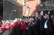 Hallelujah - Handel's Messiah takes to the street today