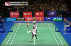 There was a two-minute, 117-shot rally at the Badminton World Championships today