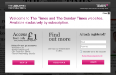 Times reveals readership numbers behind online paywall