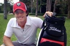 Back on top: Rory returns to No 1 without getting off the couch