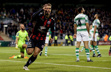 Former Leeds youngster on target as Bohs edge Shamrock Rovers in Dublin Derby
