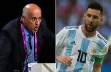 Palestinian FA boss gets 12-month Fifa ban for 'inciting hatred and violence' with Messi comments