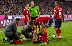 Concern for Coman as Bayern star suffers another serious ankle injury