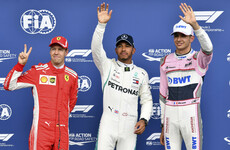 Hamilton snatches Spa pole in rain-hit Belgian Grand Prix qualifying