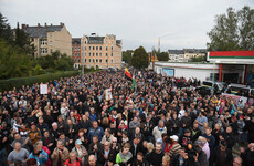 German far-right demonstrators hold further protests, but no new outbursts of violence