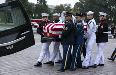 'America was always great': McCain memorial tributes echo with criticism of Trump
