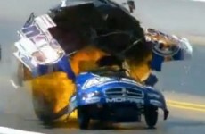 Video: Miracle escape as car explodes