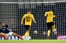 Lukaku, Hazard help Belgium outclass Scotland