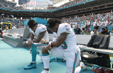 'Wow, NFL first game ratings are way down' - Kneeling protests resume as Trump warns of ratings fall